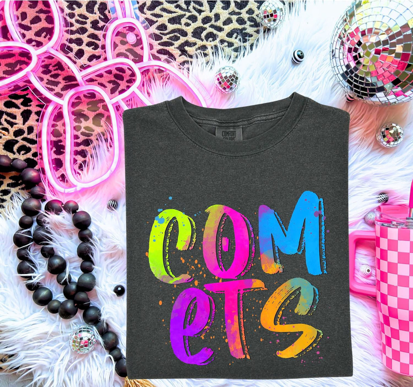 Neon Splatter Mascot (Customizable)