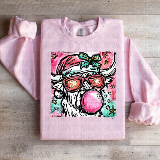 Bright Bubblegum Cow