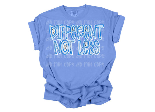 Different Not Less