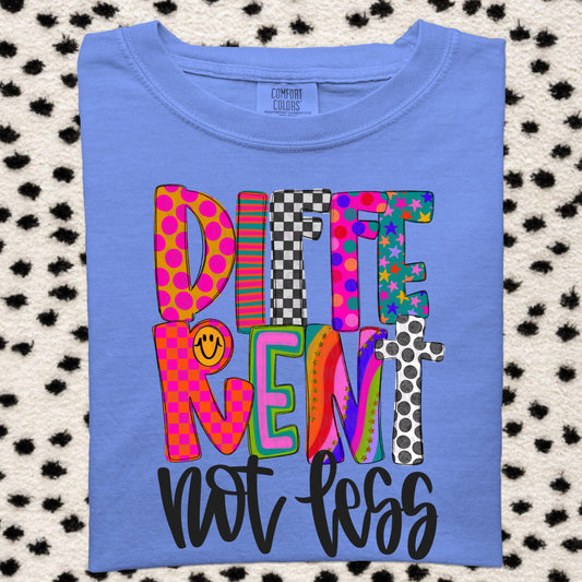 Different Not Less Autism Awareness