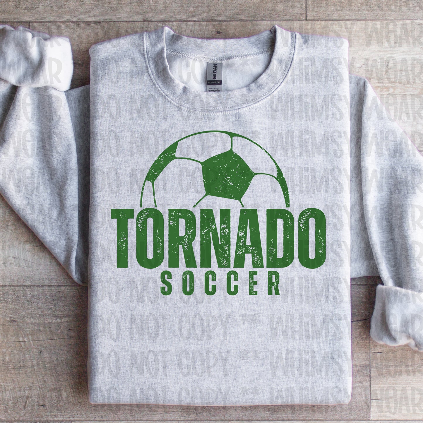 Distressed Tornado Soccer in Green