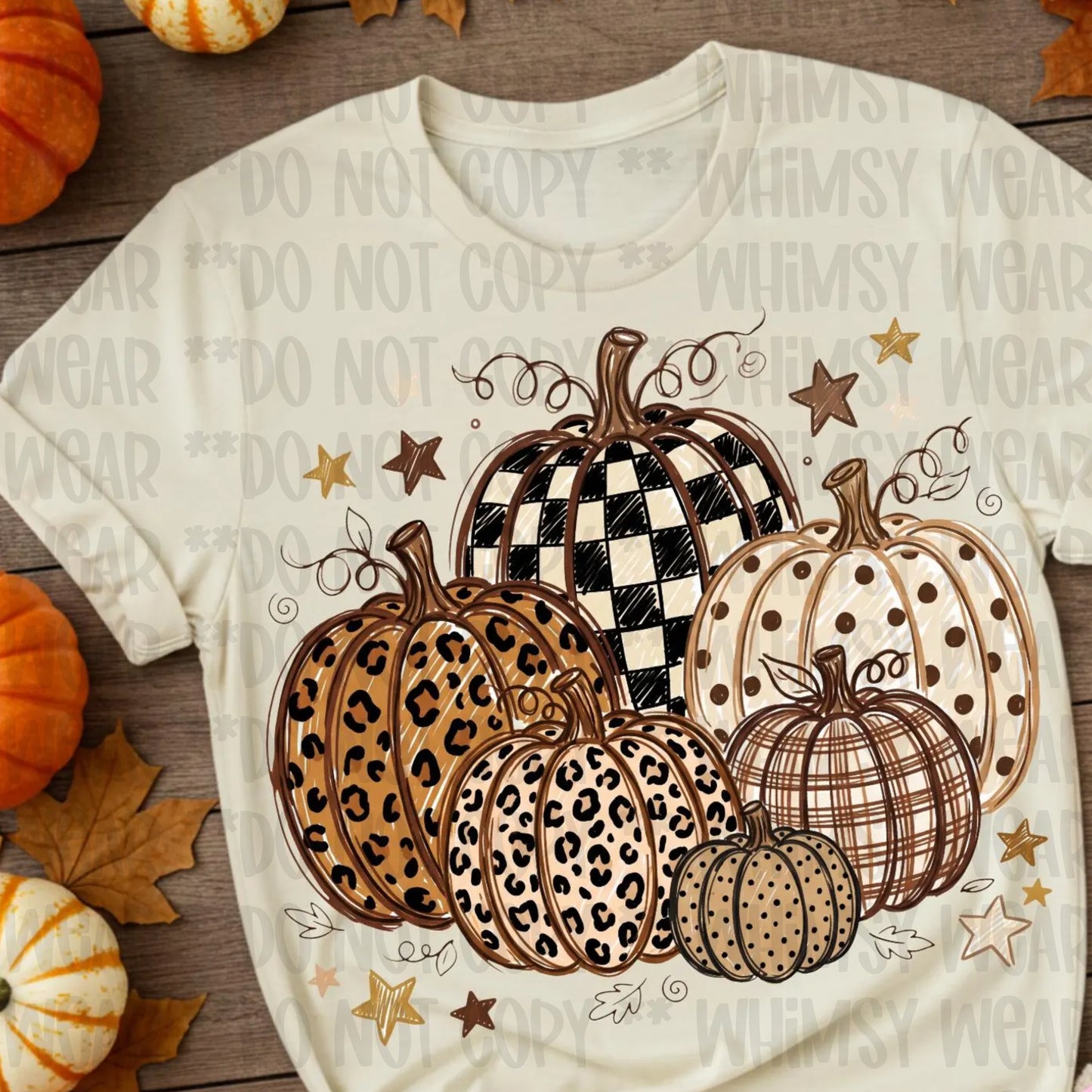 Fall Patterned Pumpkins