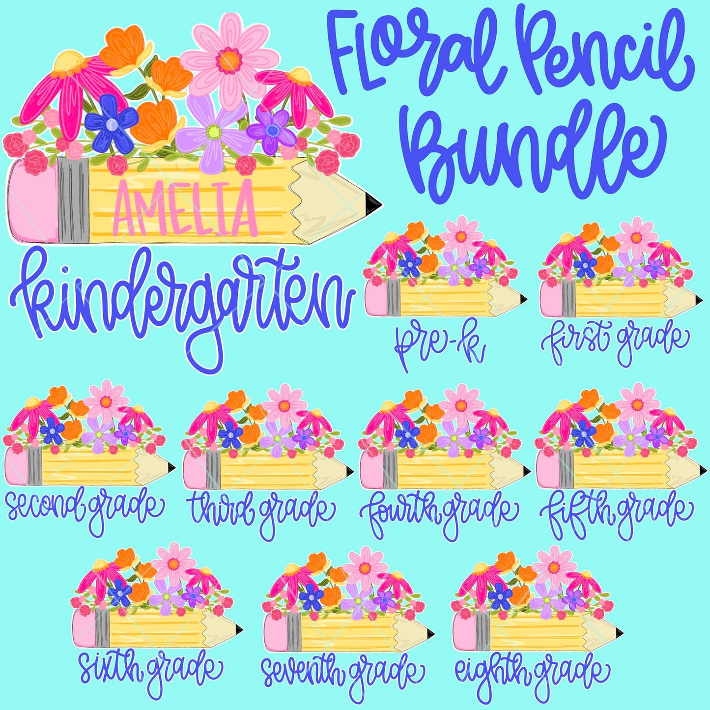 Floral CUSTOM Grade Levels