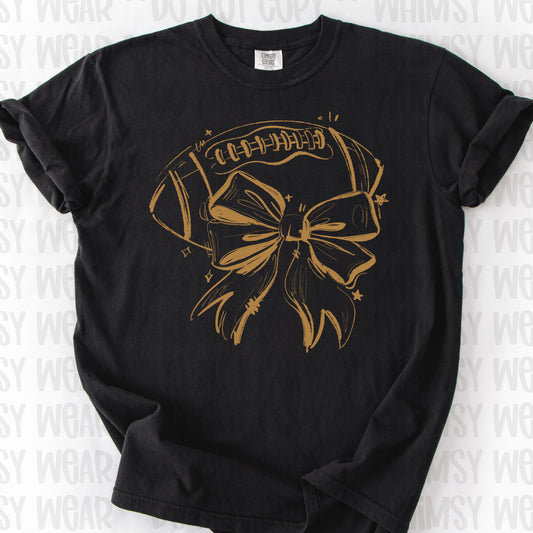 Football Sketchy in GOLD foil