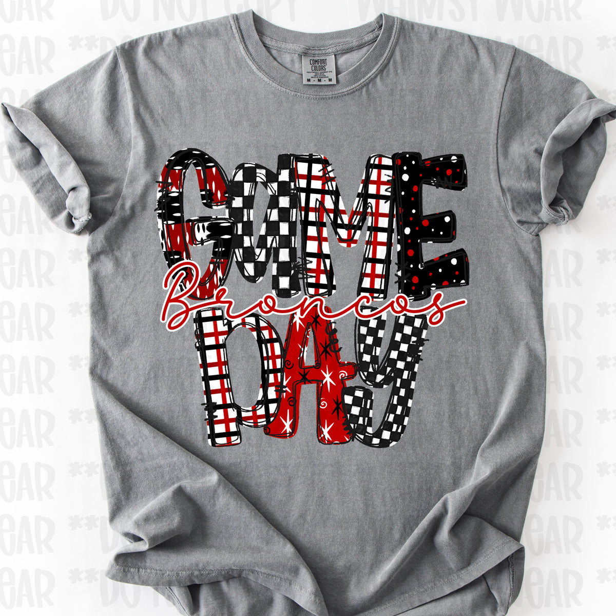 Game Day Multi Pattern with Customizable Mascot and Color