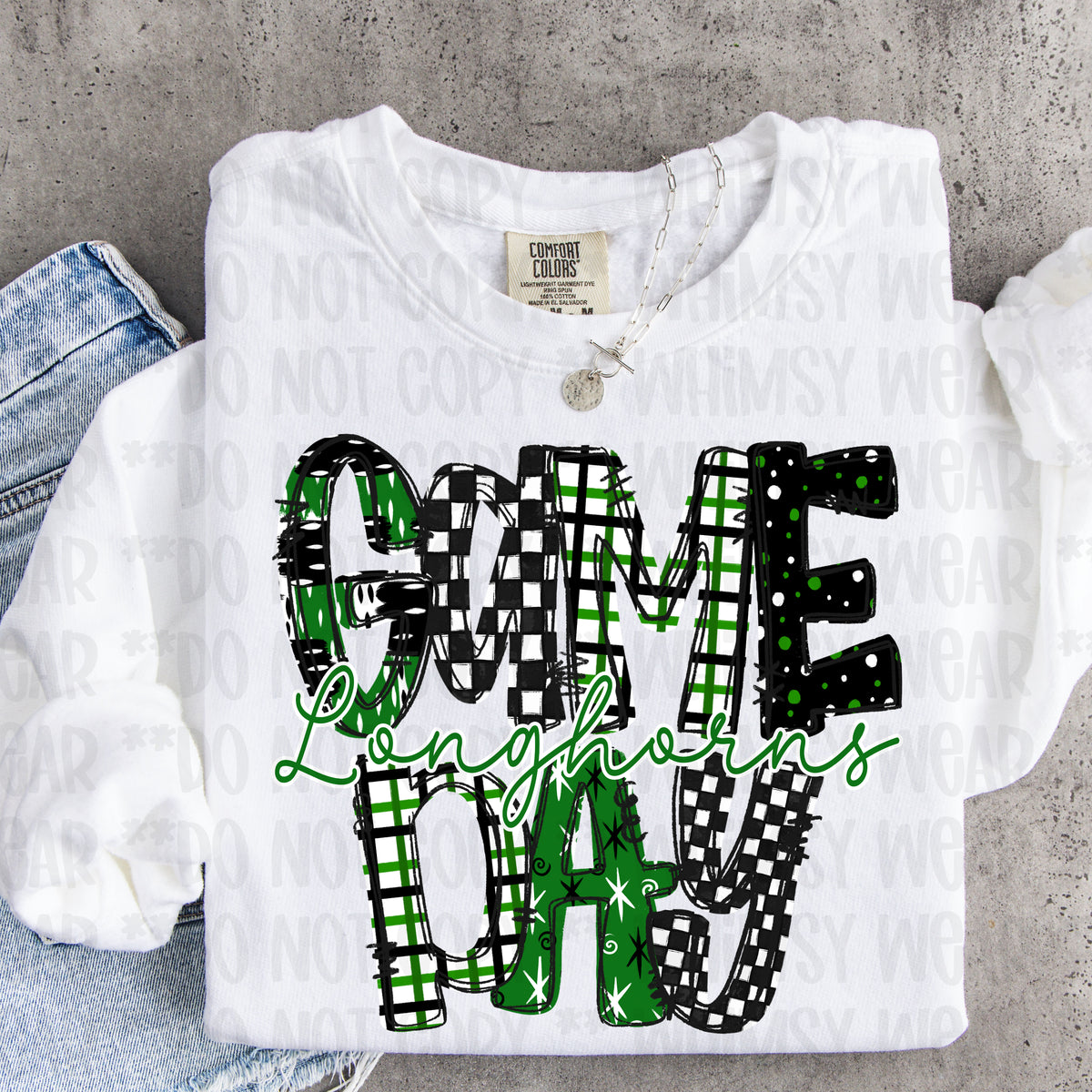 Game Day Multi Pattern with Customizable Mascot and Color