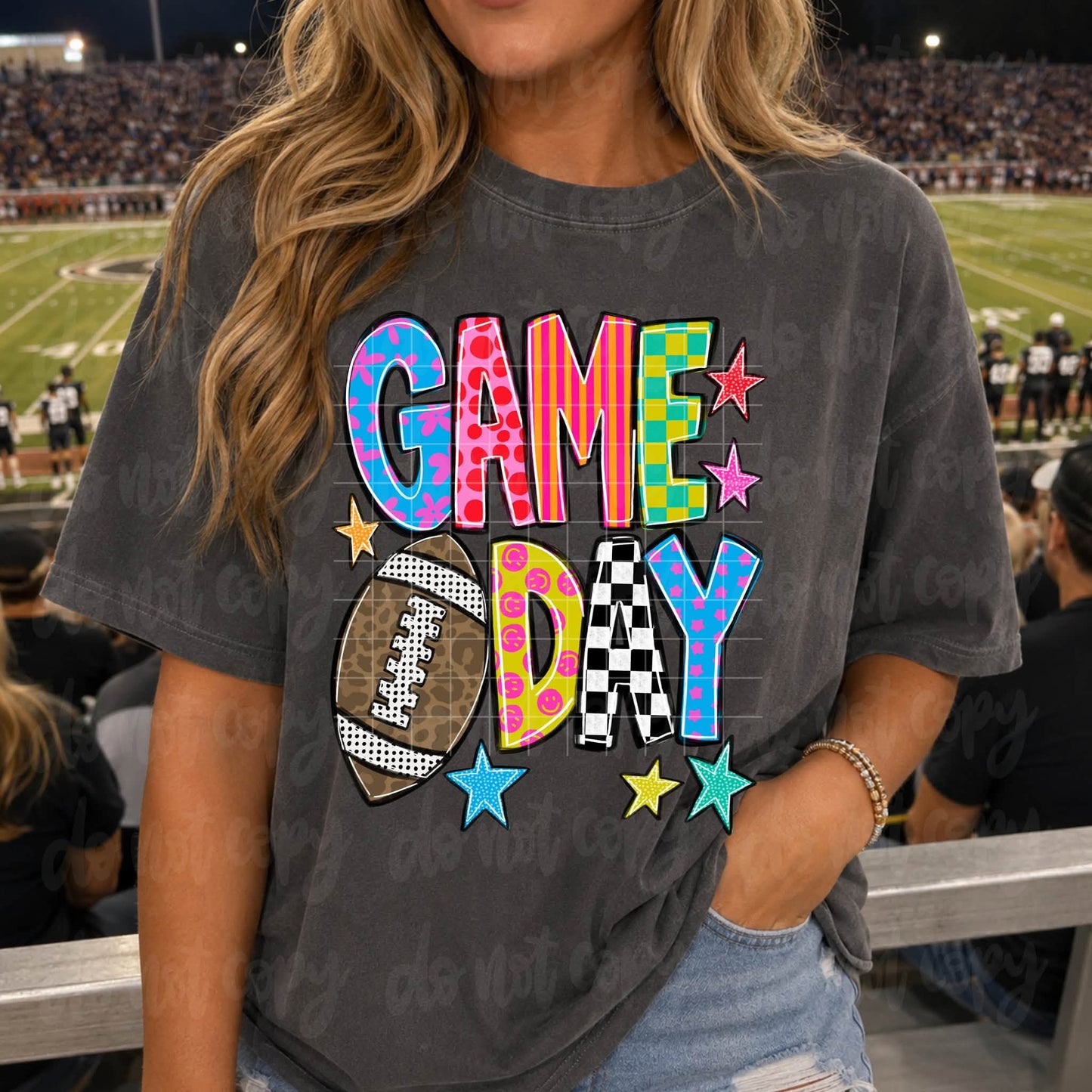 Football Game Day Multi Pattern