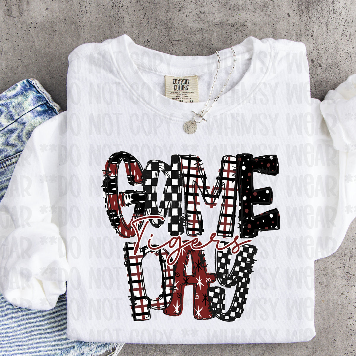 Game Day Multi Pattern with Customizable Mascot and Color