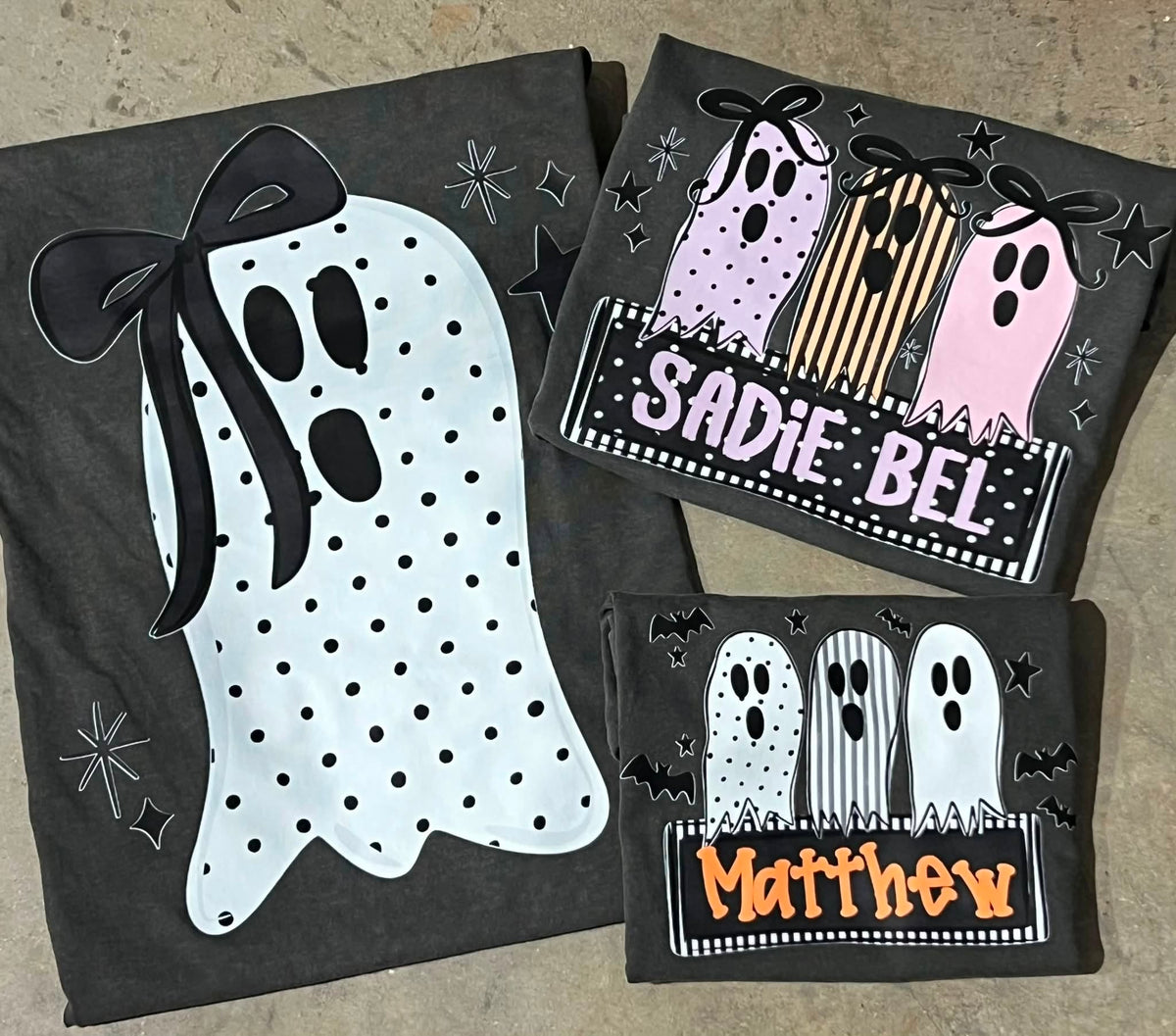Mommy and Me Ghost Options (Customized)