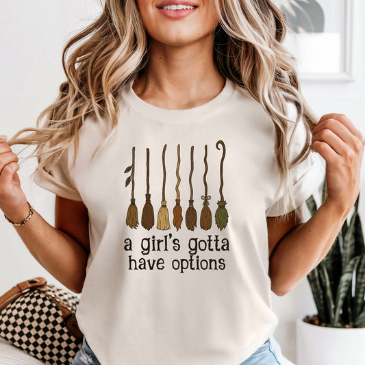 Girls Gotta Have Options