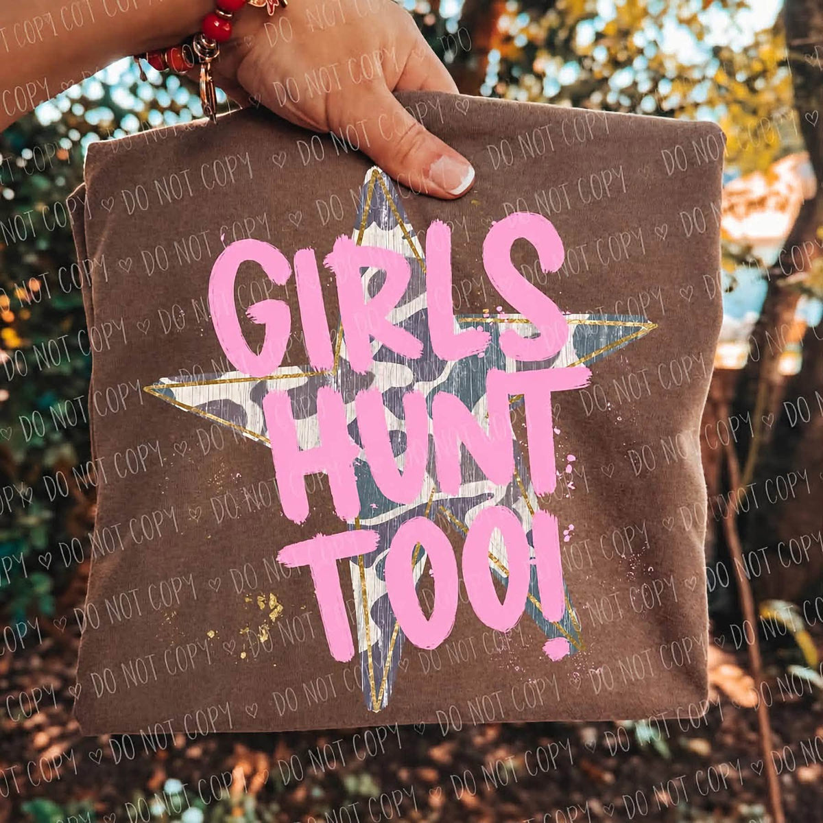 Girls Hunt Too Camo Star
