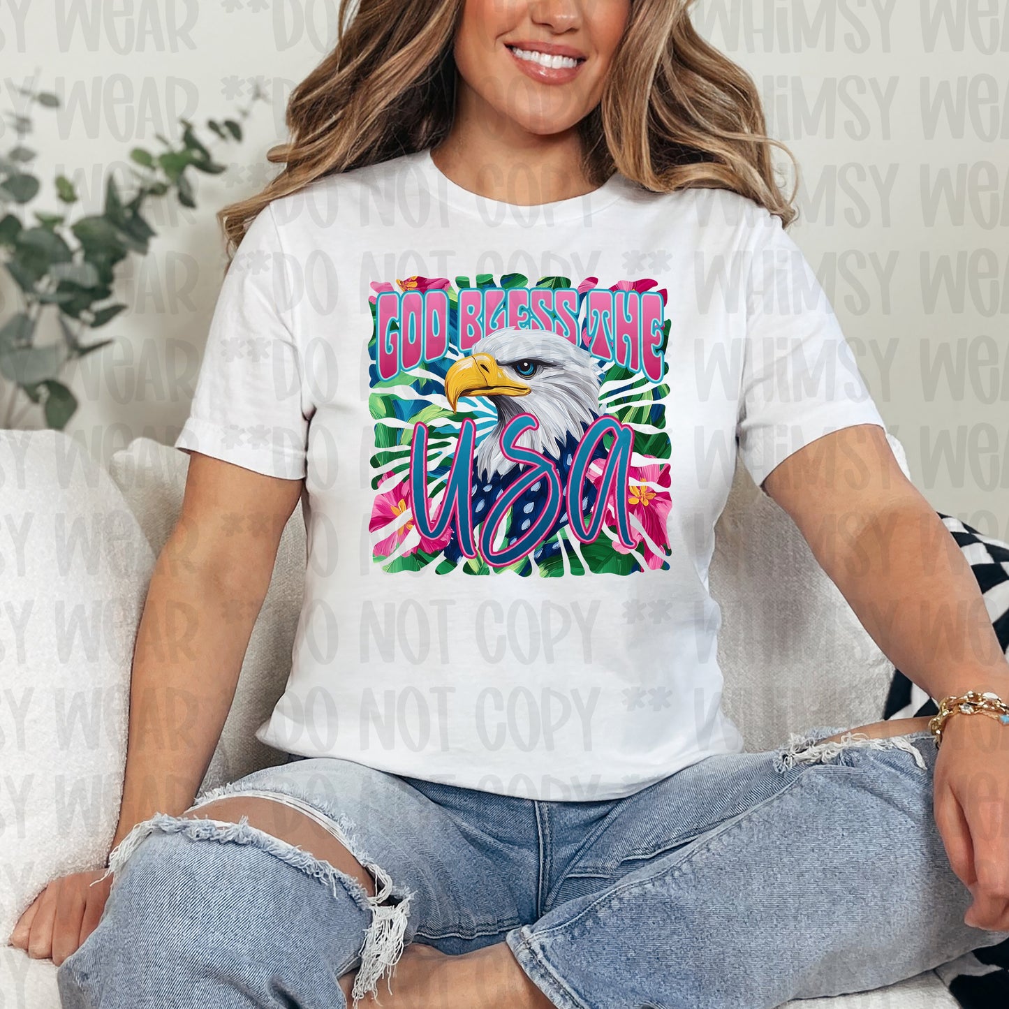 God Bless USA Tie Dye