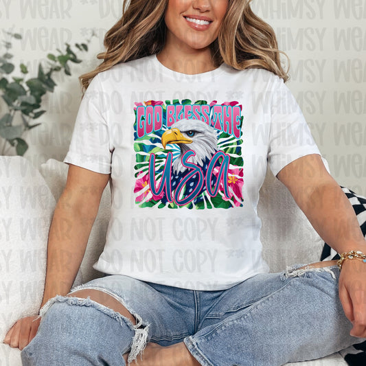 God Bless USA Tie Dye