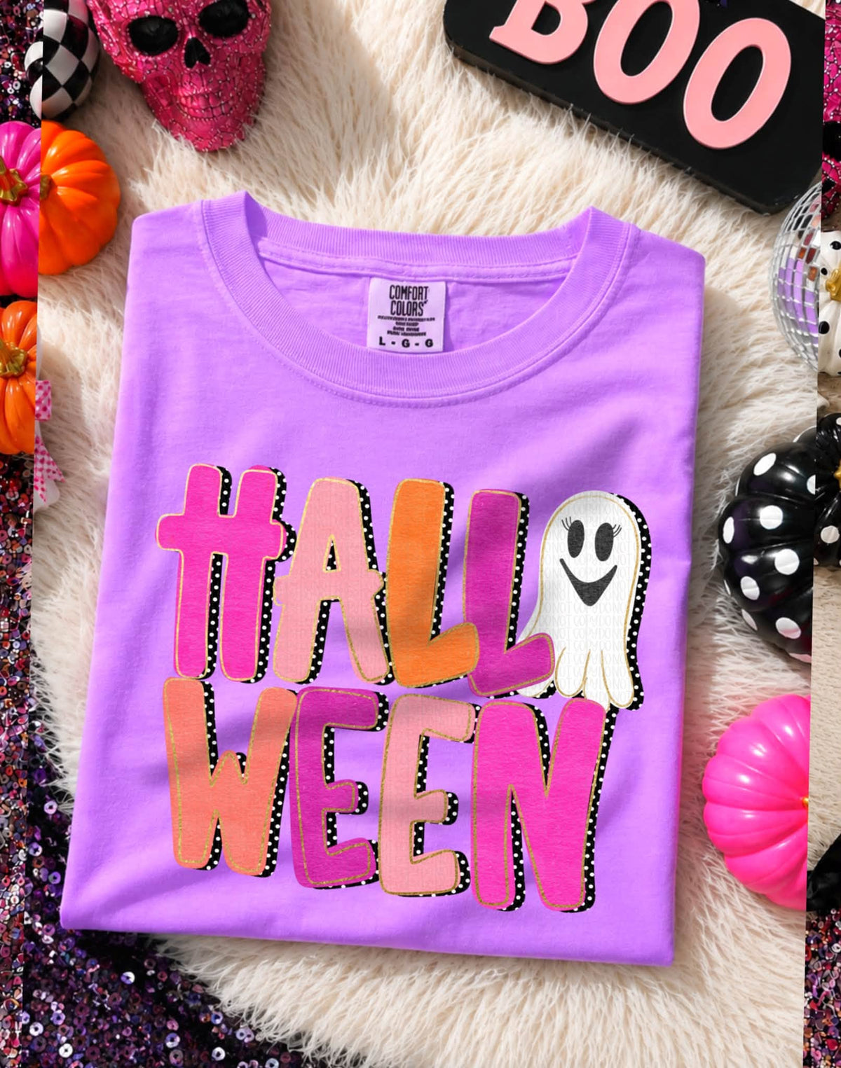 Halloween Neon Ghost