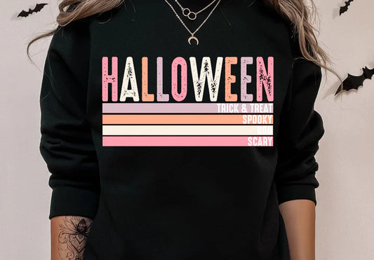 Halloween Pastel Words