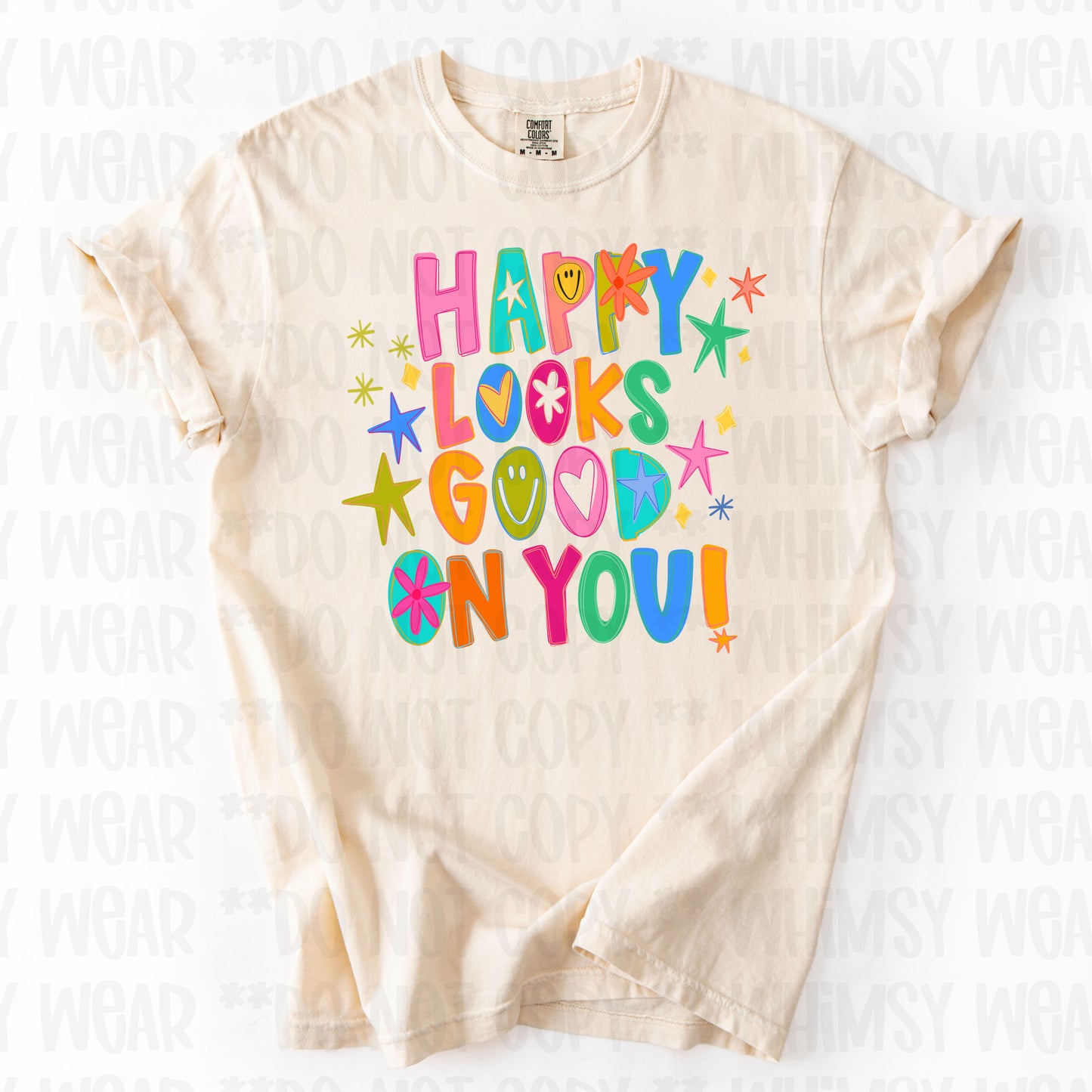 Happy Looks Good On You