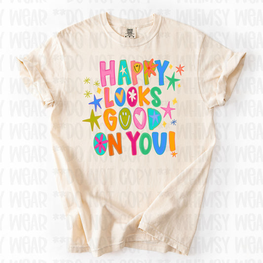 Happy Looks Good On You