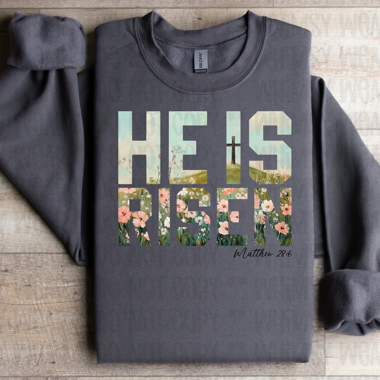 His Is Risen Scene
