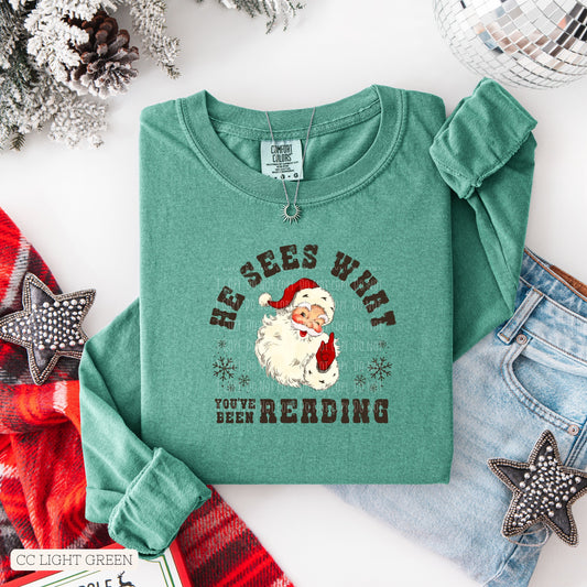 He Sees What You've Been Reading