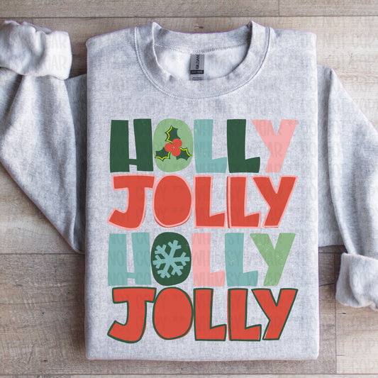 Holly Jolly Stacked