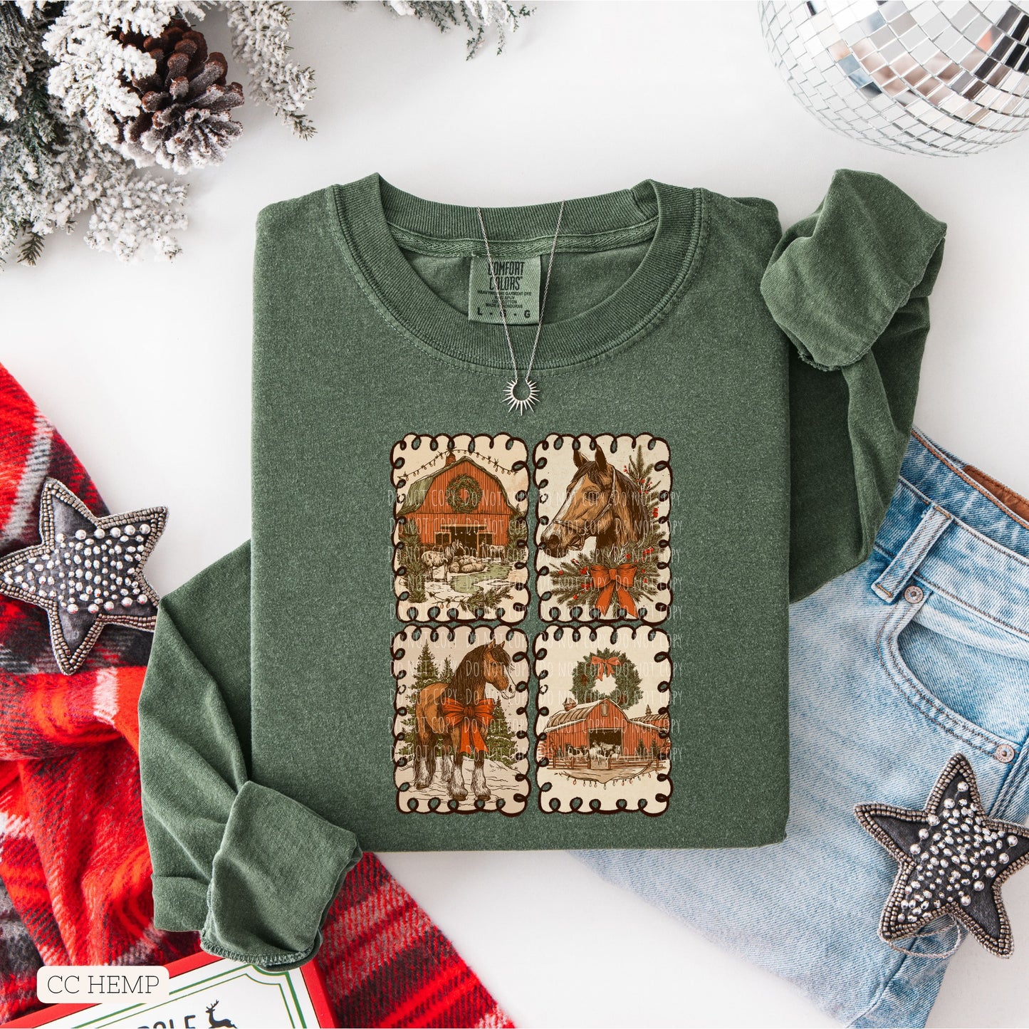 Stable Christmas Stamps