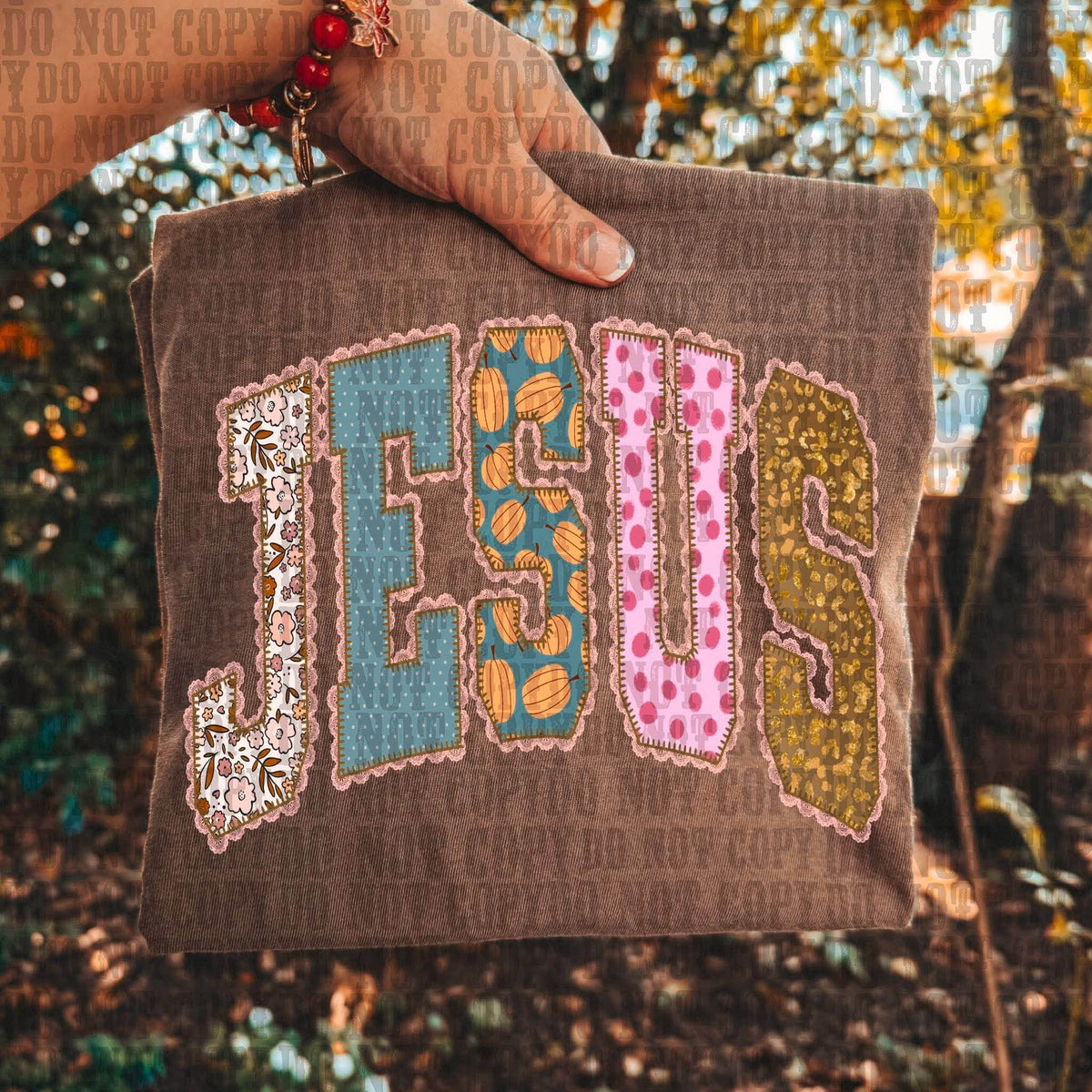 JESUS Patterned Fall