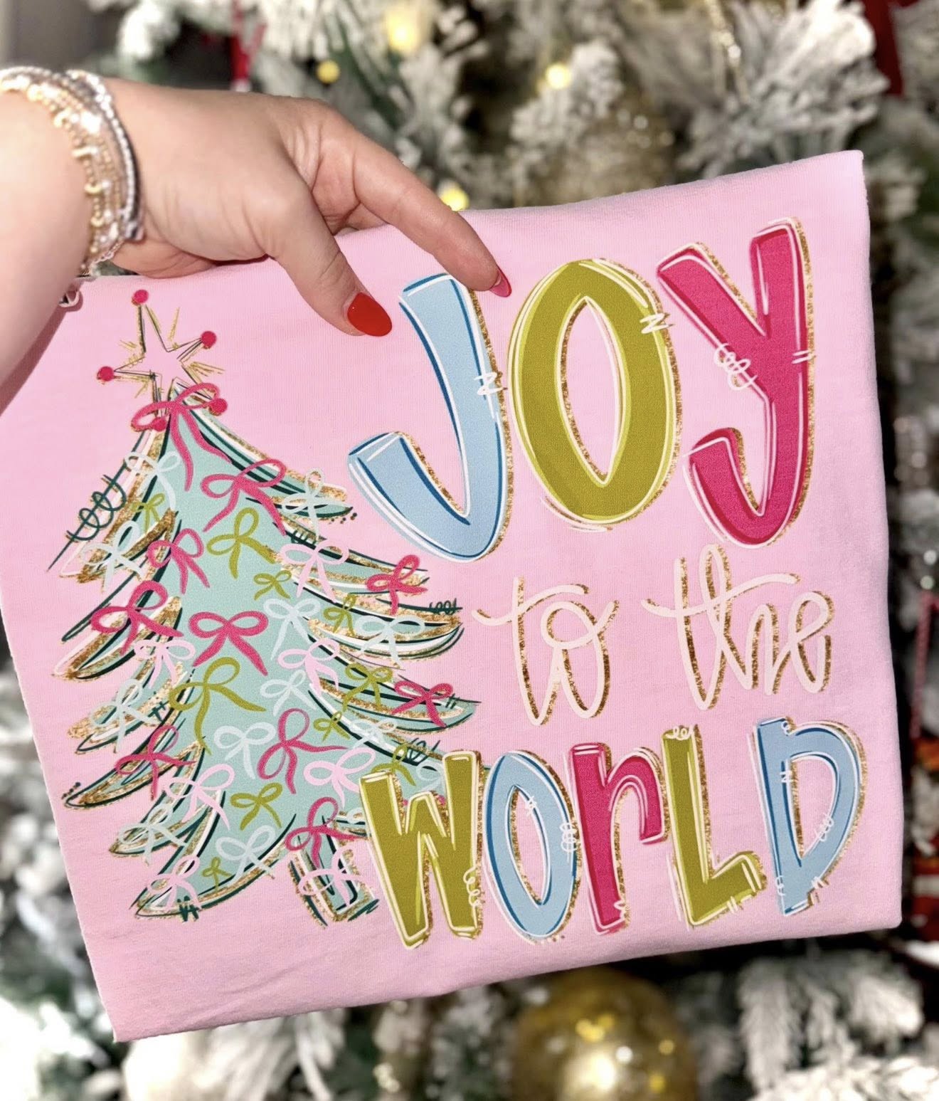 Joy To The World Christmas Tree