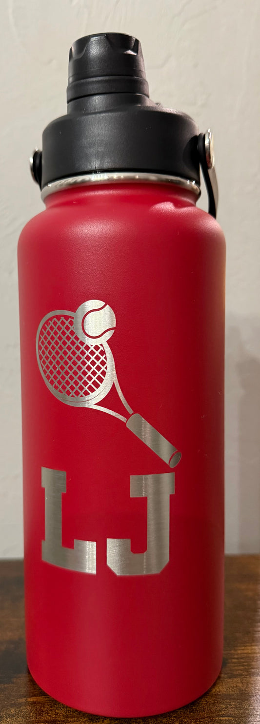 32oz Customizable Engraved Insulated Hydro Jug with 2 in 1 Handled Lid