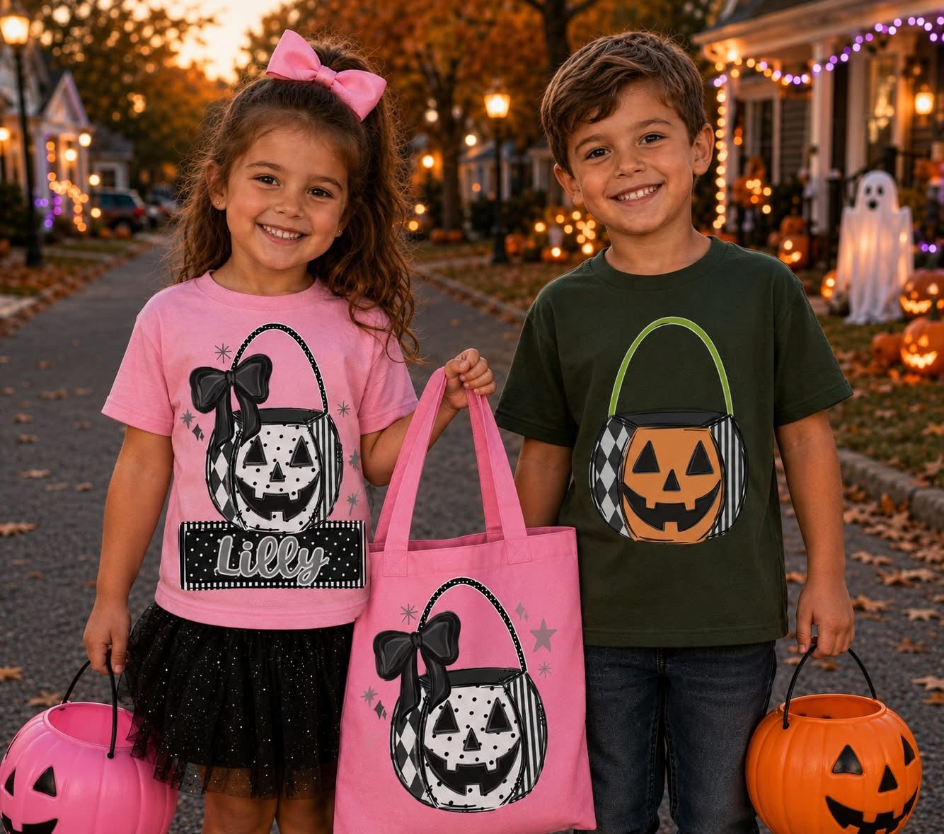 Kids Halloween Bucket Options