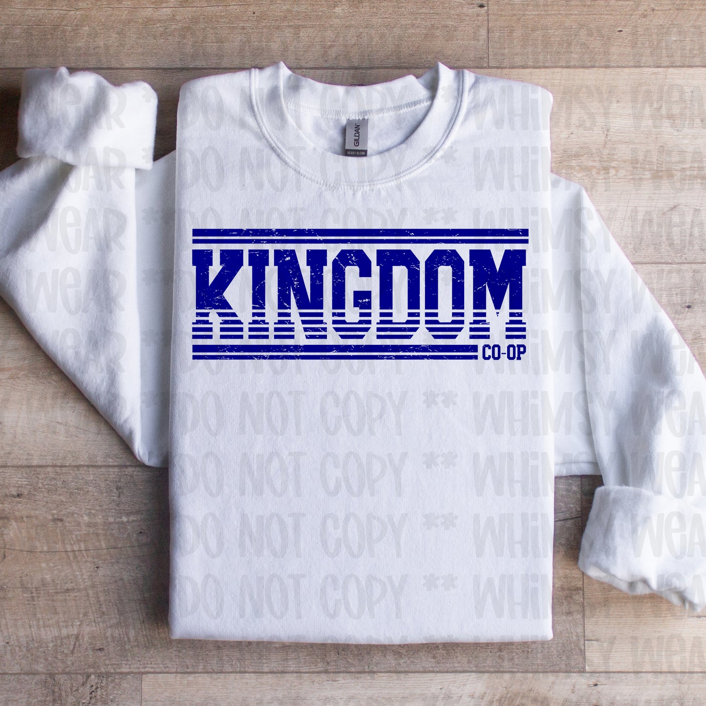 Kingdom Distressed Blue