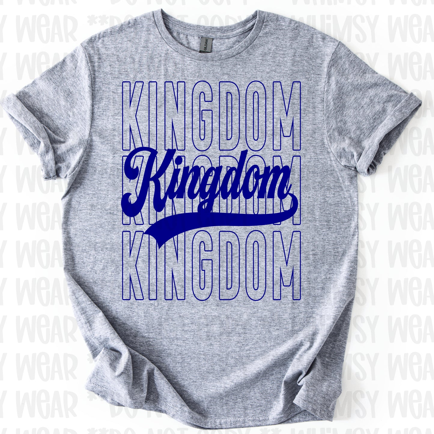 Kingdom Stacked Blue