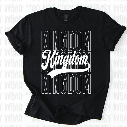 Kingdom Stacked White