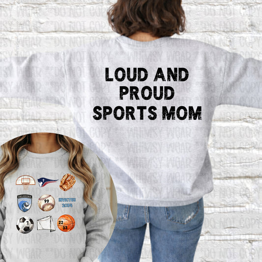 Customizable Family Sport Designs For Multiple Sports and Children