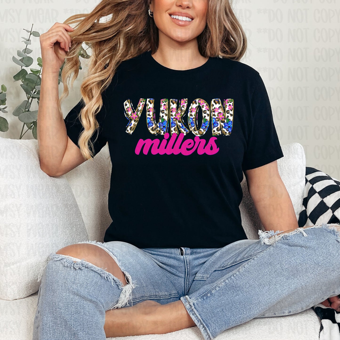 Leopard Floral Mascots (Customizable)
