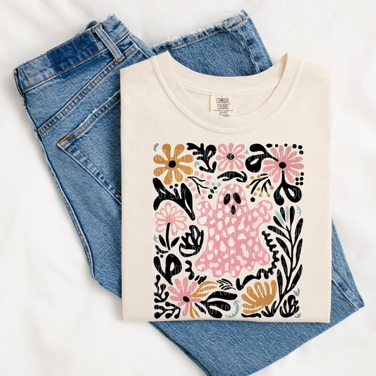 Leopard Floral Ghost