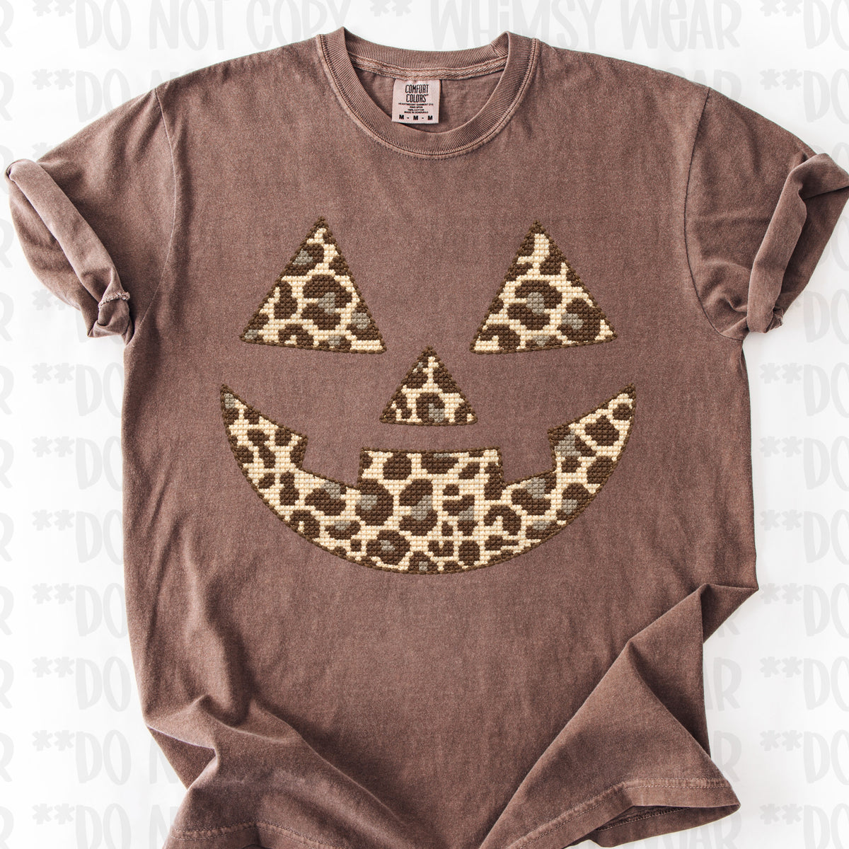 Leopard Stitch Jack O Lantern