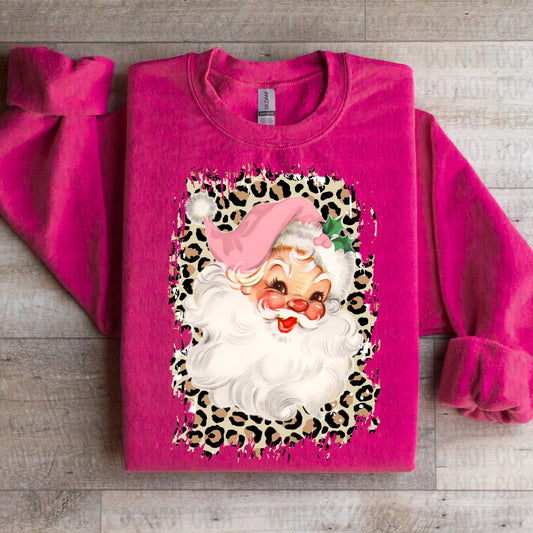 Leopard Vintage Santa