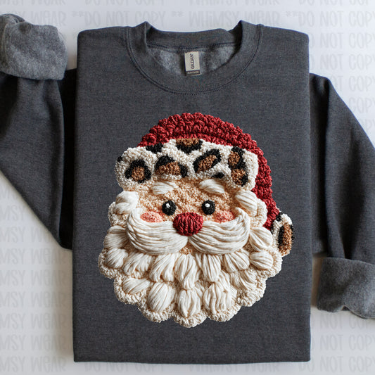 Leopard Yarn Santa