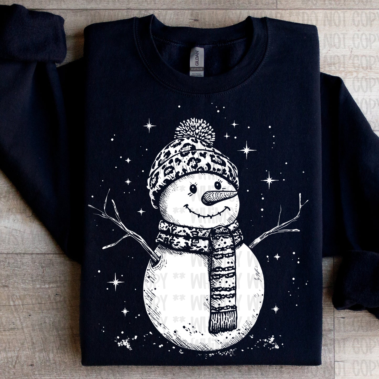 Leopard Snowman