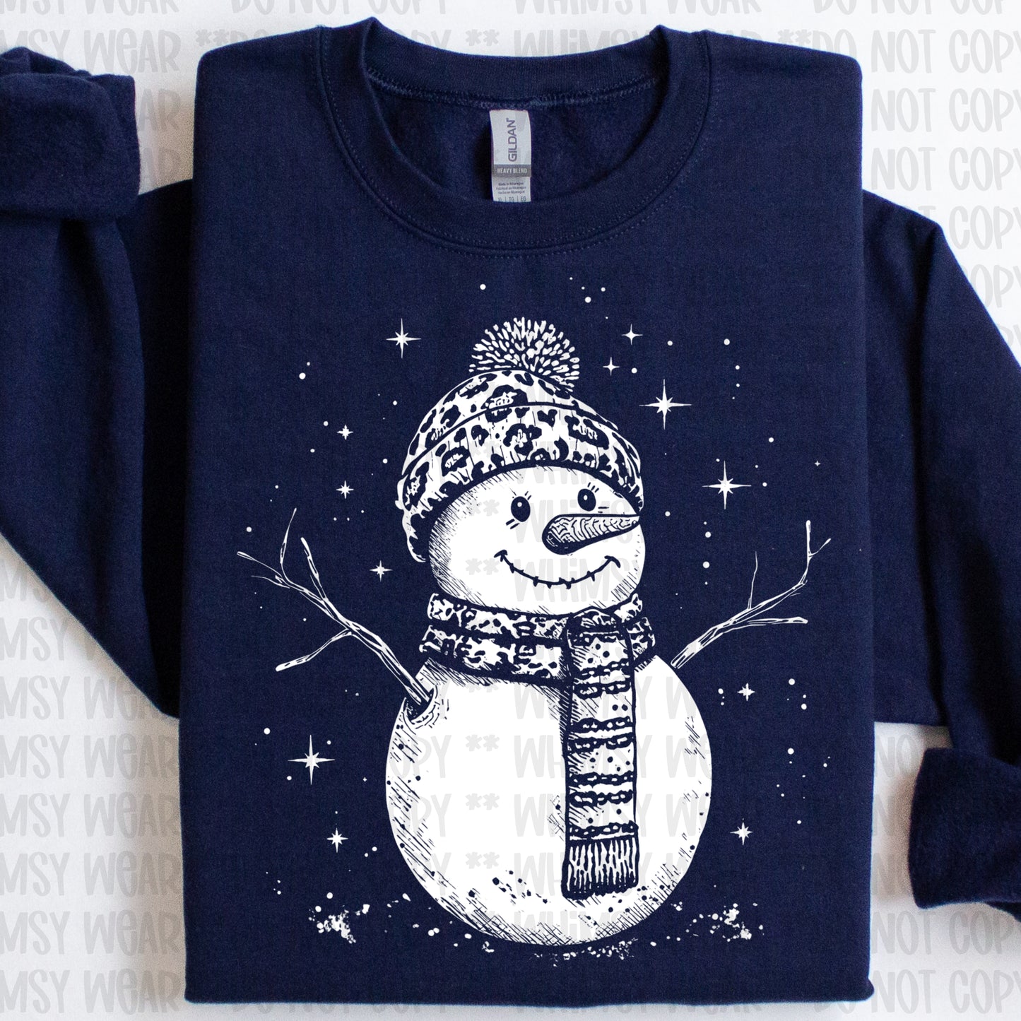 Leopard Snowman