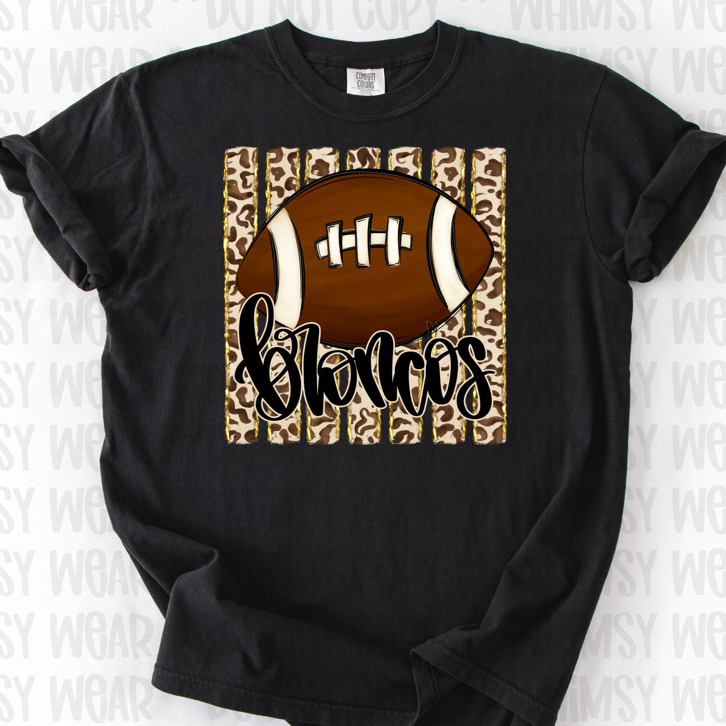Leopard Striped Football Mascot  (Custom available)
