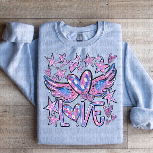 Love Wings Collage