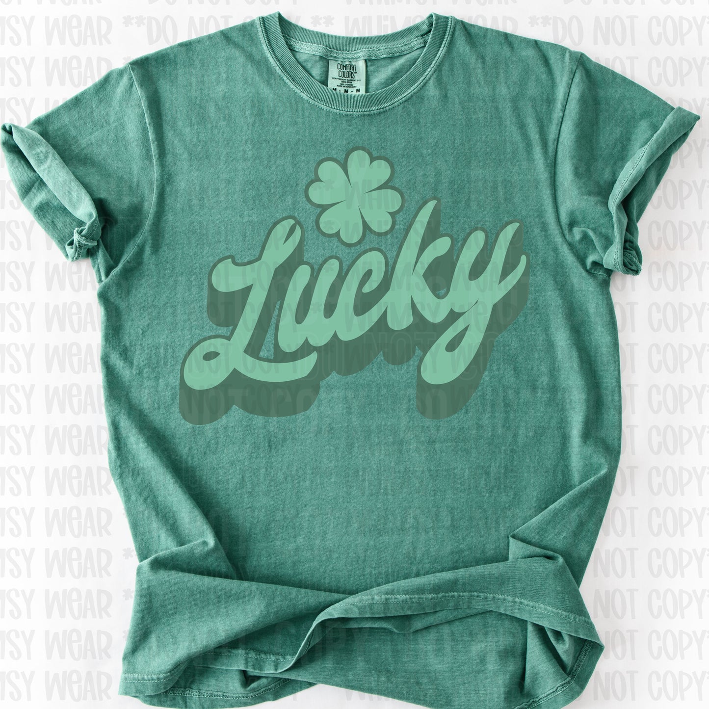 Lucky Retro Shamrock
