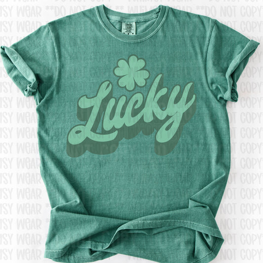 Lucky Retro Shamrock