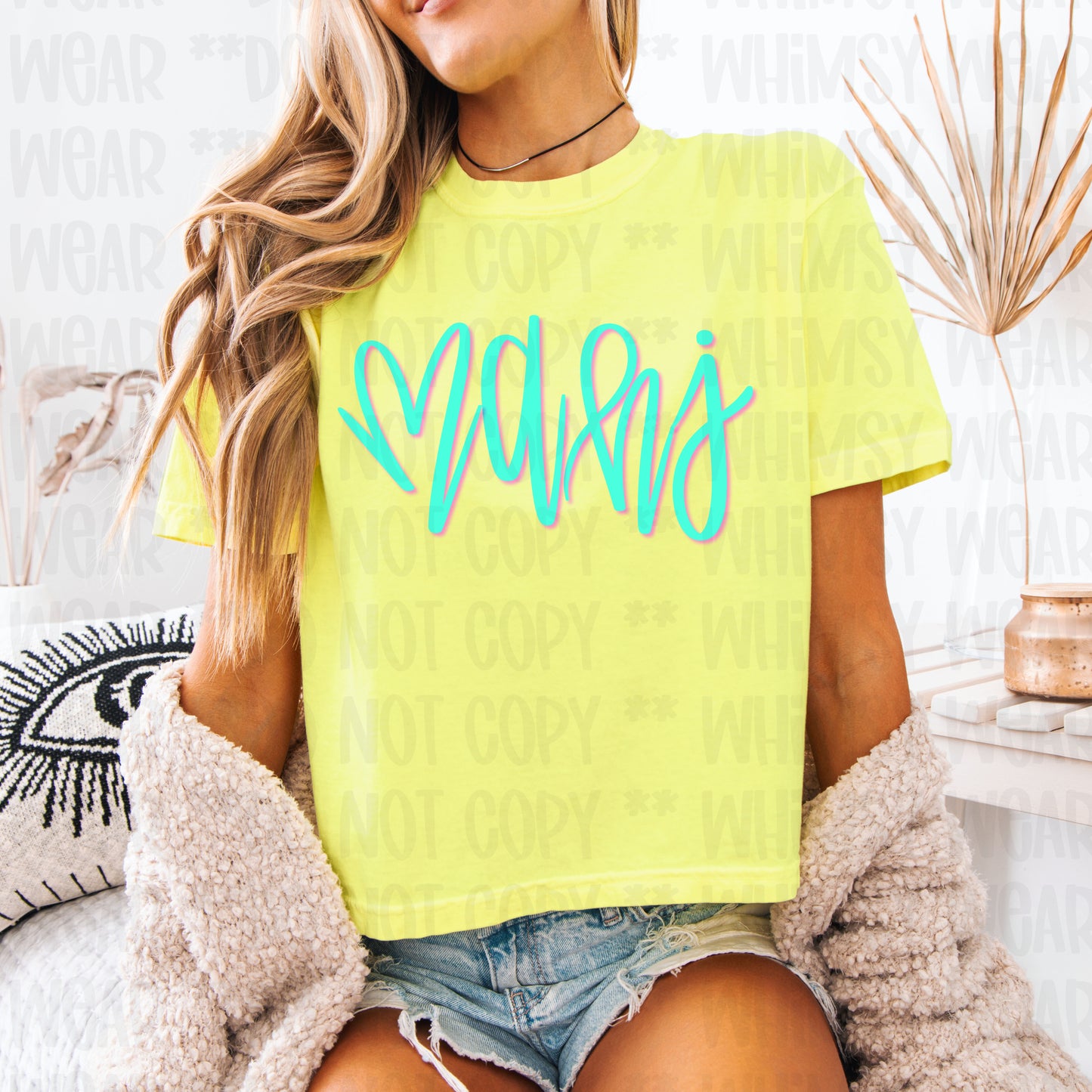 Mahj Neon Script