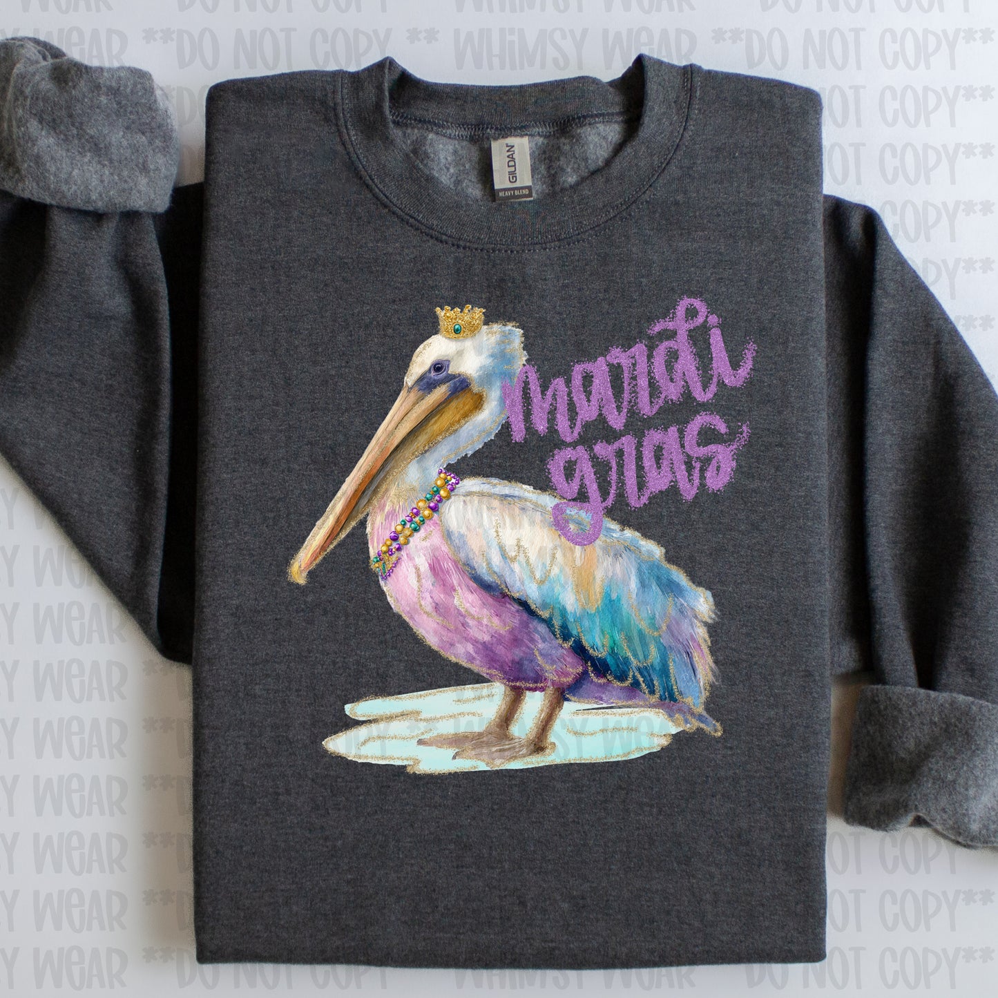 Mardi Gras Pelican