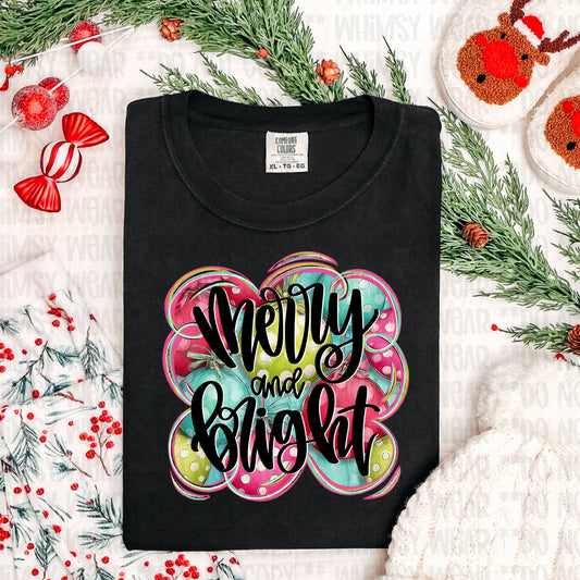 Merry and Bright Ornament