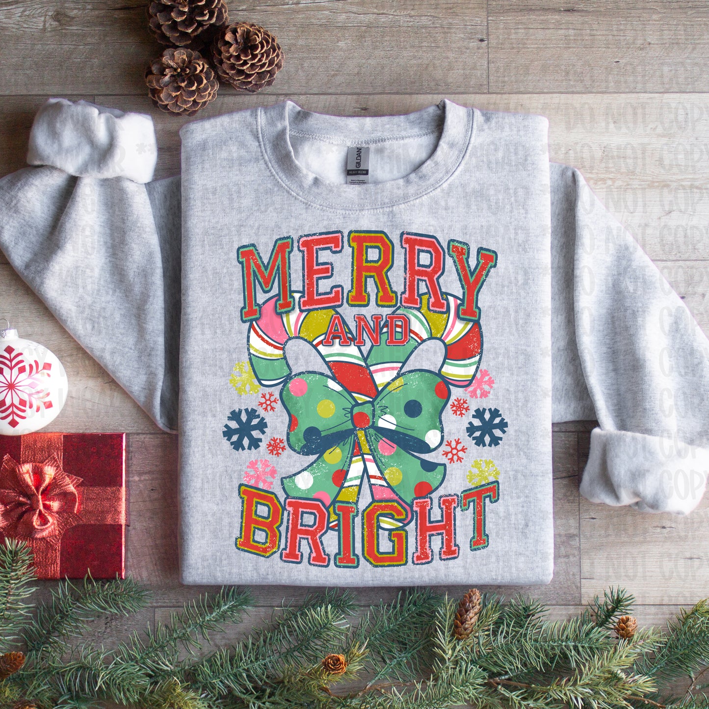 Merry and Bright Candy Cane