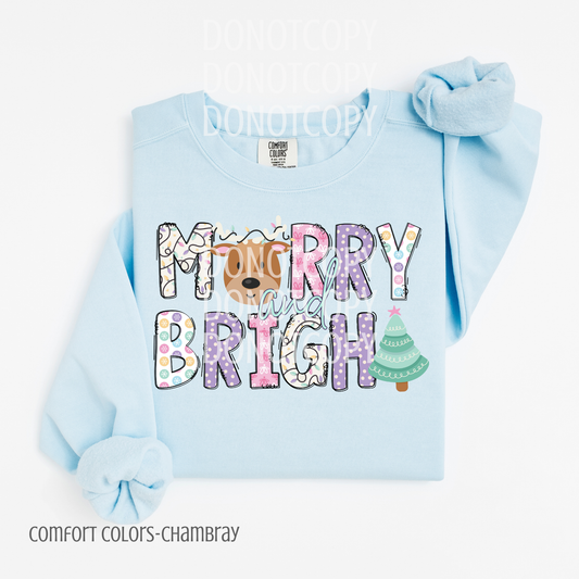 Merry and Bright Pastel