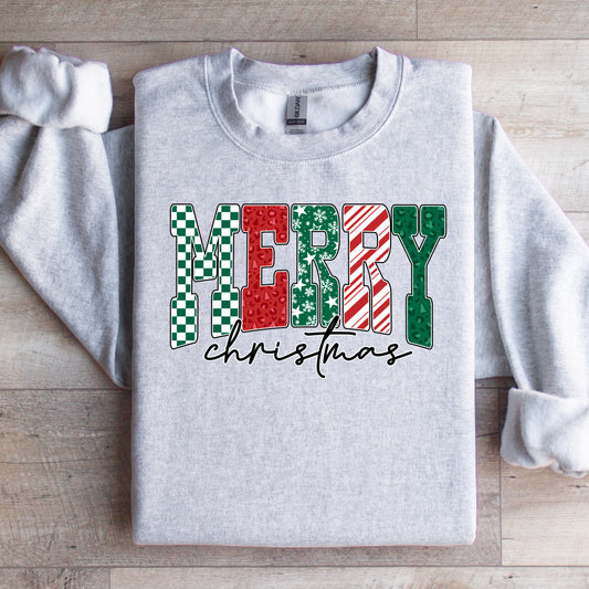 Merry Christmas Arched